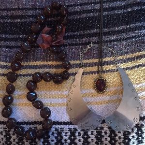 Lot of Three Unique Statement Necklaces